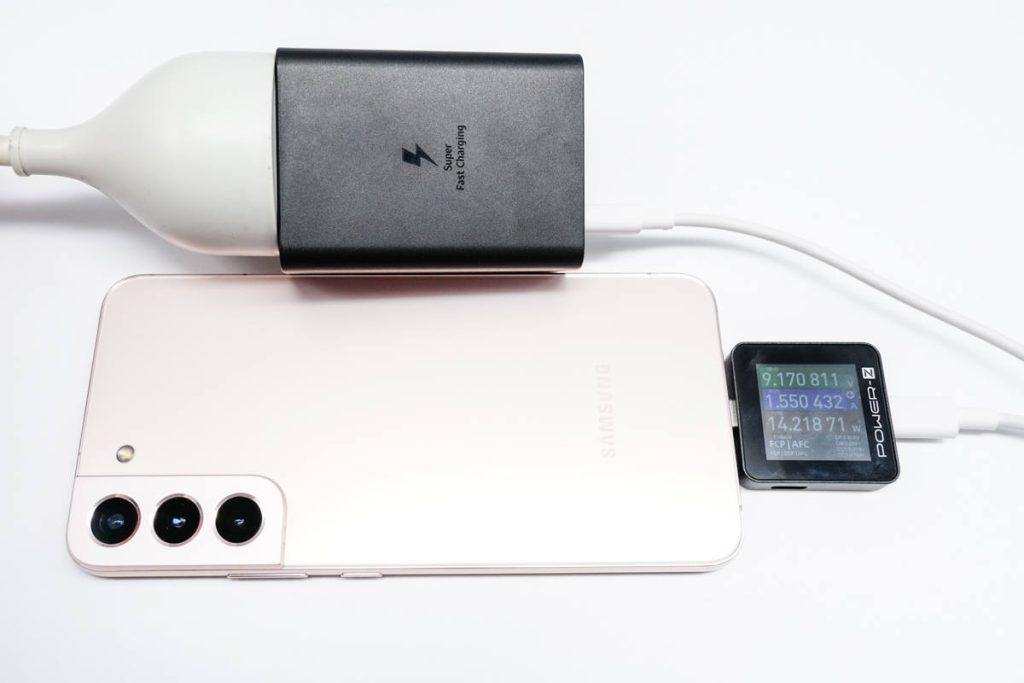 Power Distribution Review of Samsung 65W 2C1A Charger EP-T6530-Chargerlab
