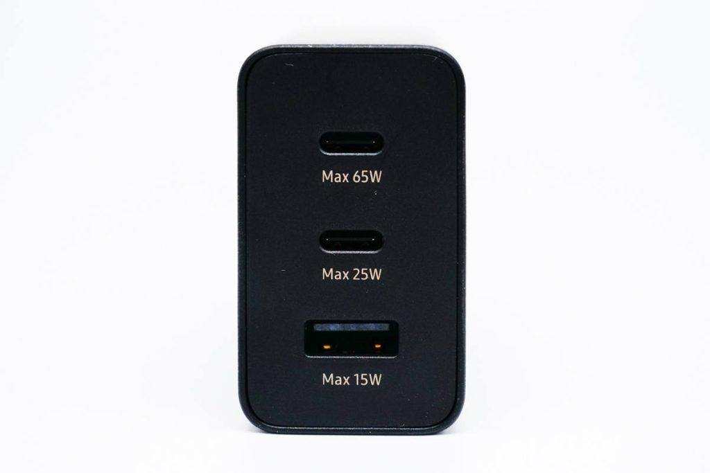 Power Distribution Review of Samsung 65W 2C1A Charger EP-T6530-Chargerlab