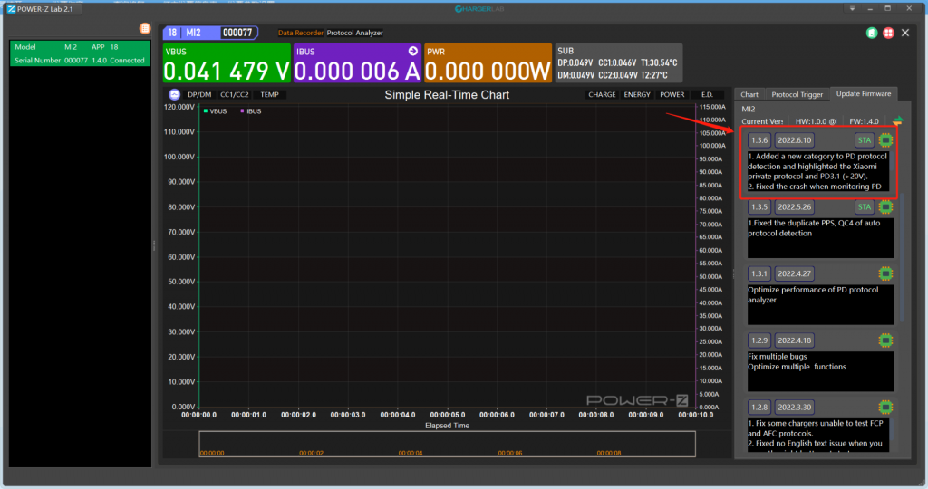 The New Updates of the Power-Z KM002C (New Xiaomi Private Protocol Detection)-Chargerlab