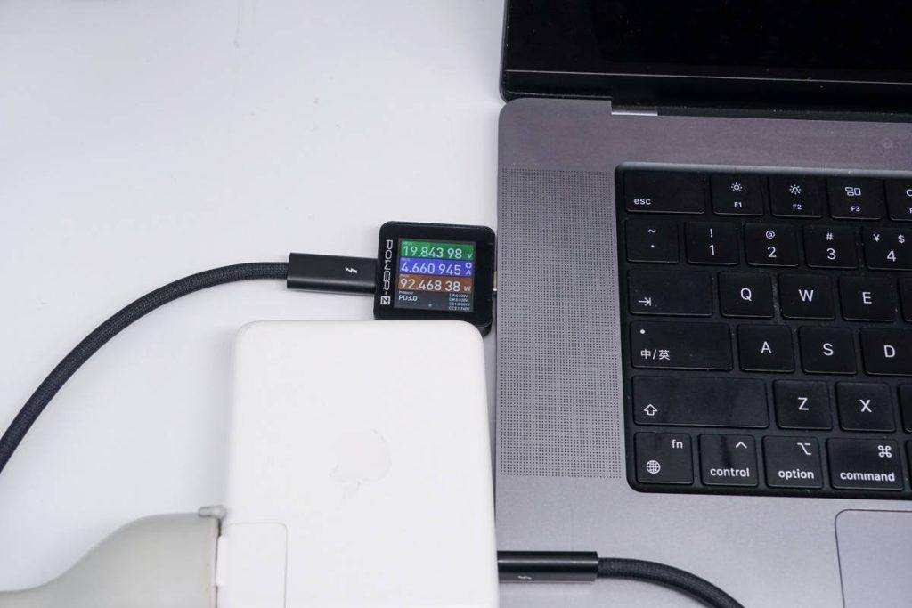 Review of Apple Thunderbolt 4 Pro Cable (1m)-Chargerlab
