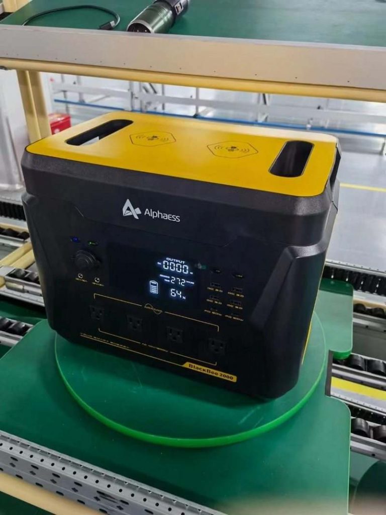 The New AlphaESS BLACKBEE 2000 Portable Power Station Is Coming Soon-Chargerlab