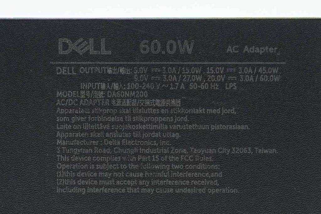Teardown of DELL 60W USB-C Charger DA60NM200-Chargerlab