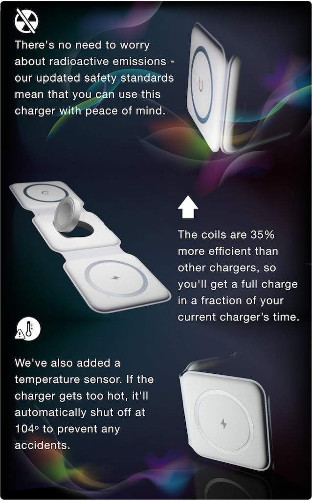 The New Magnetic Magic Case Charger Folds, Holds And Charges 3 Devices-Chargerlab
