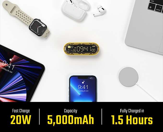 Power Bank And More丨SHARGEEK Launched A All-in-one Time Manager-Chargerlab