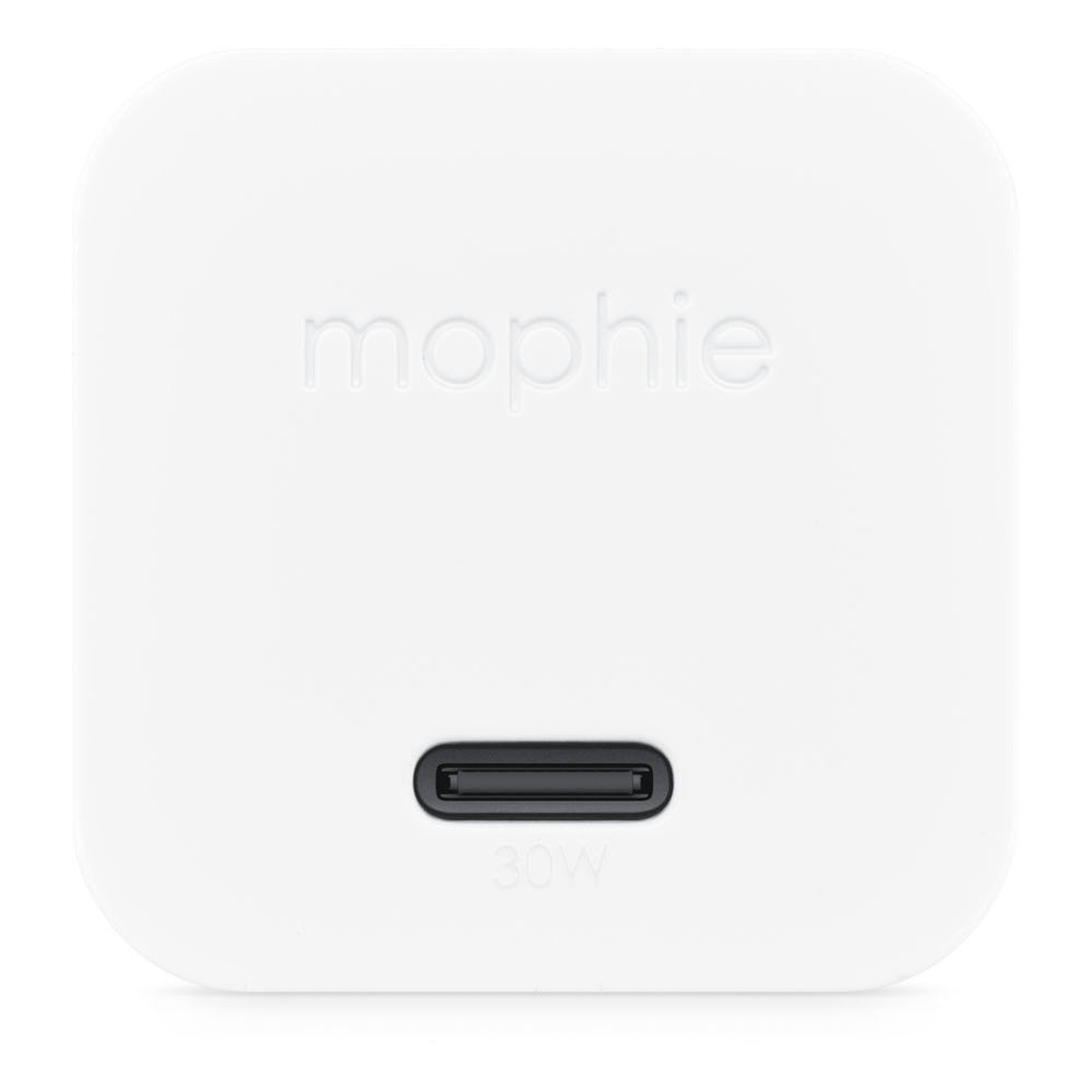 For iPhones丨mophie launched a speedport 30 1-port GaN wall charger (30W)-Chargerlab