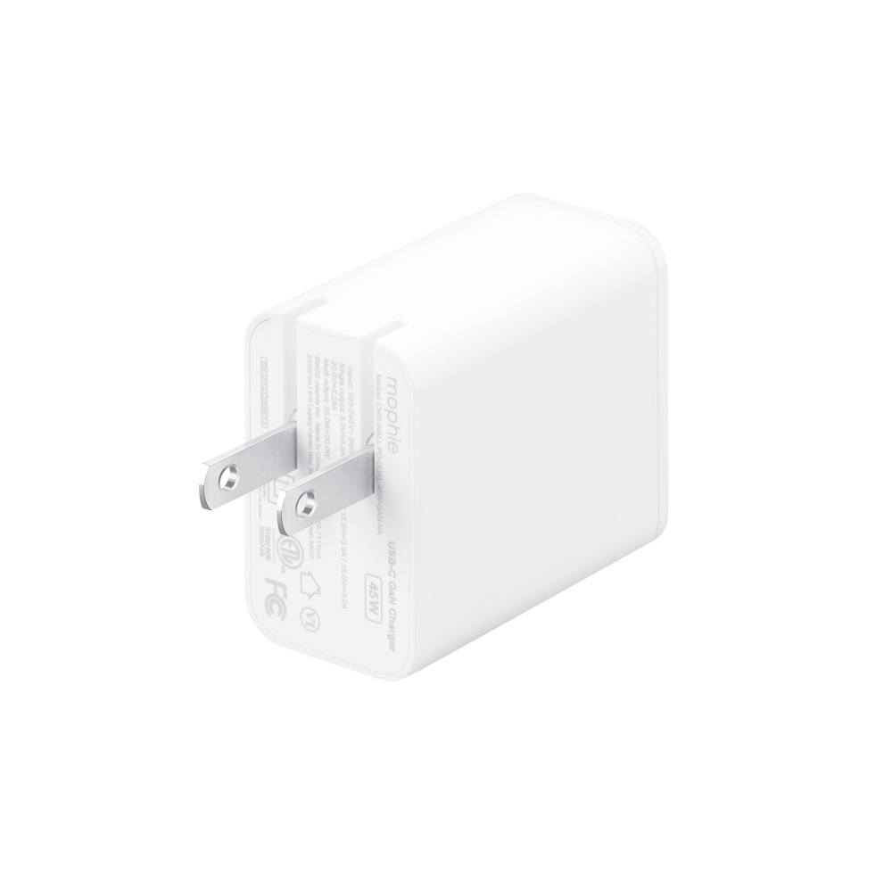 Small but powerful丨mophie launched a speedport 45 2-port GaN wall charger (45W)-Chargerlab
