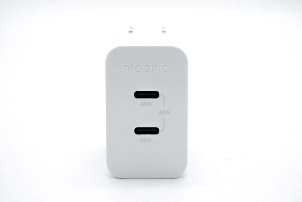Small but powerful丨mophie launched a speedport 45 2-port GaN wall charger (45W)-Chargerlab