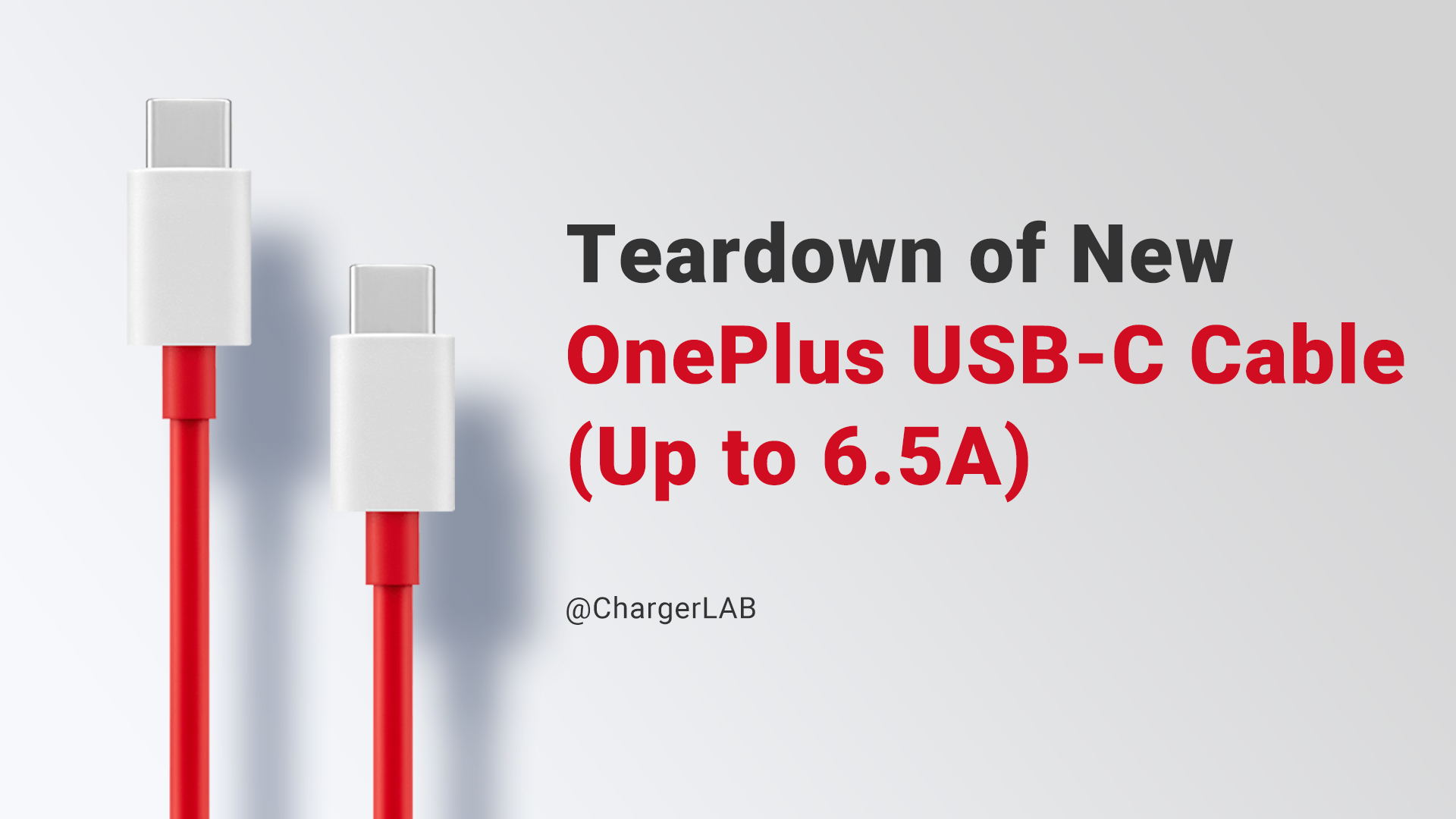 of New OnePlus USB-C Cable (Up to - Chargerlab