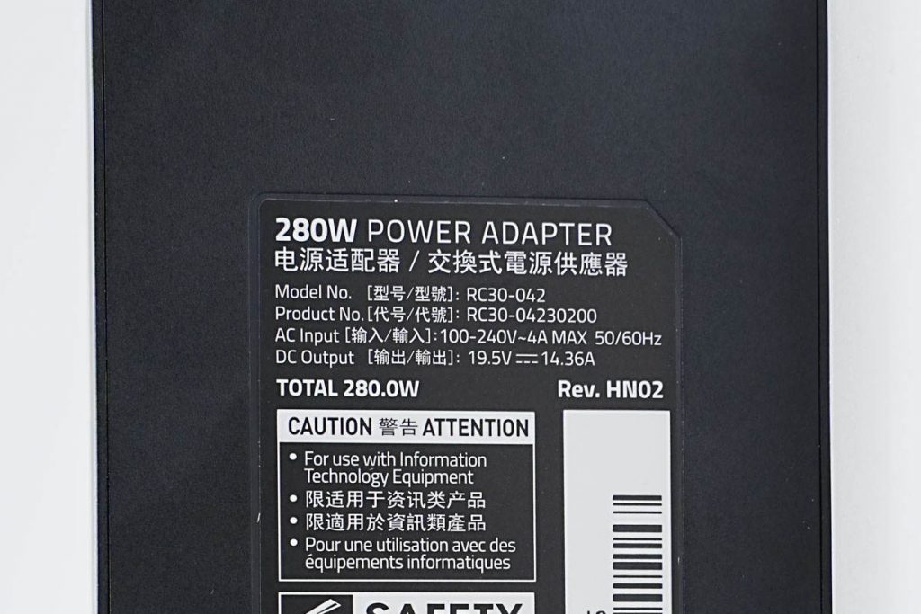 Teardown of Razer Blade 280W GaN Power Adapter (RC30-042)-Chargerlab