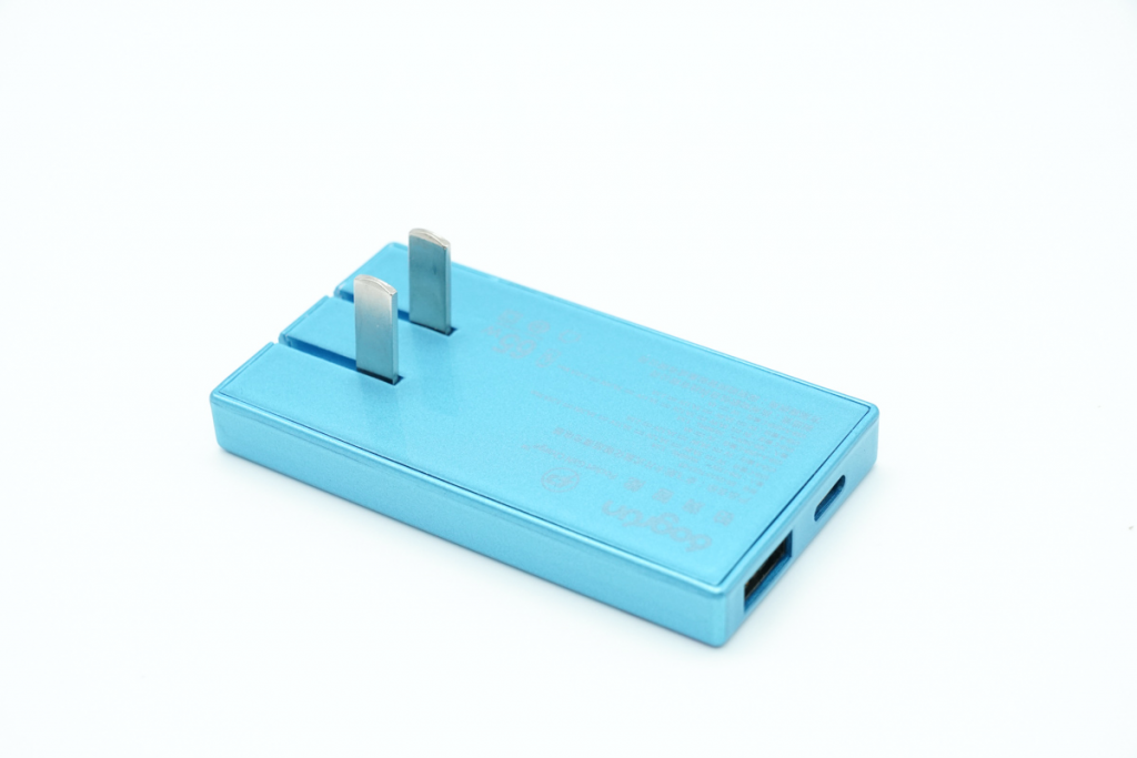 Up to 1.89 W/cm³ | Bogrun Intelligence 65W Dual-port Card-like GaN Charger-Chargerlab