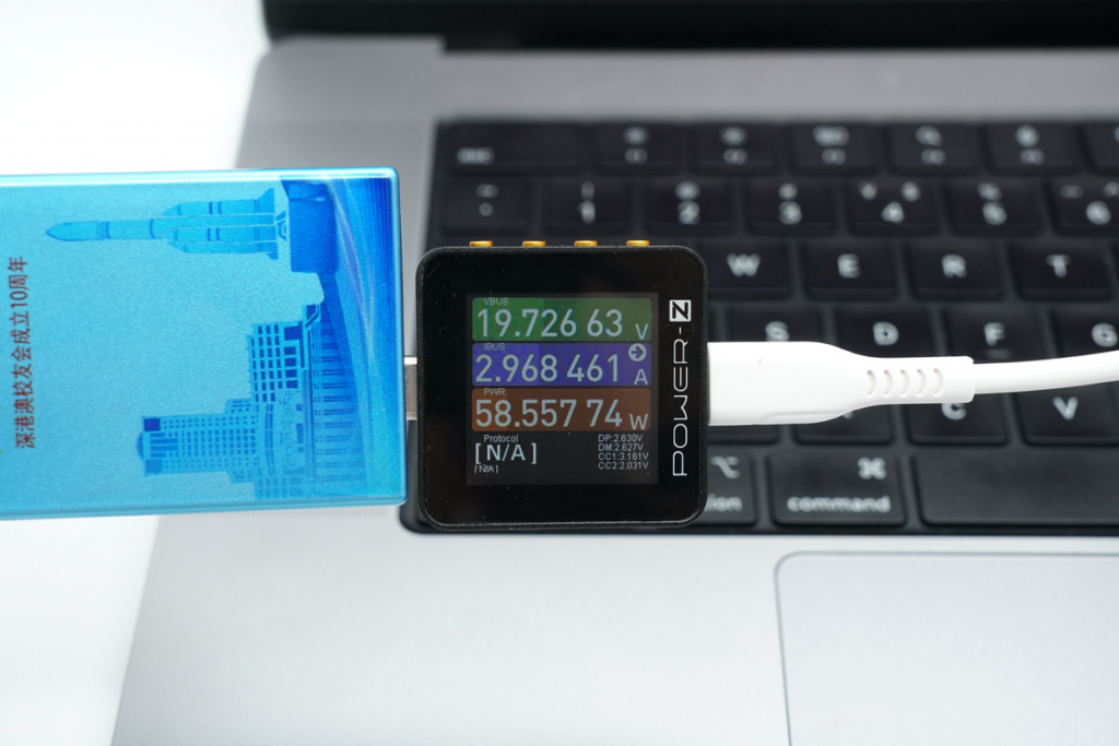 Up to 1.89 W/cm³ | Bogrun Intelligence 65W Dual-port Card-like GaN Charger-Chargerlab