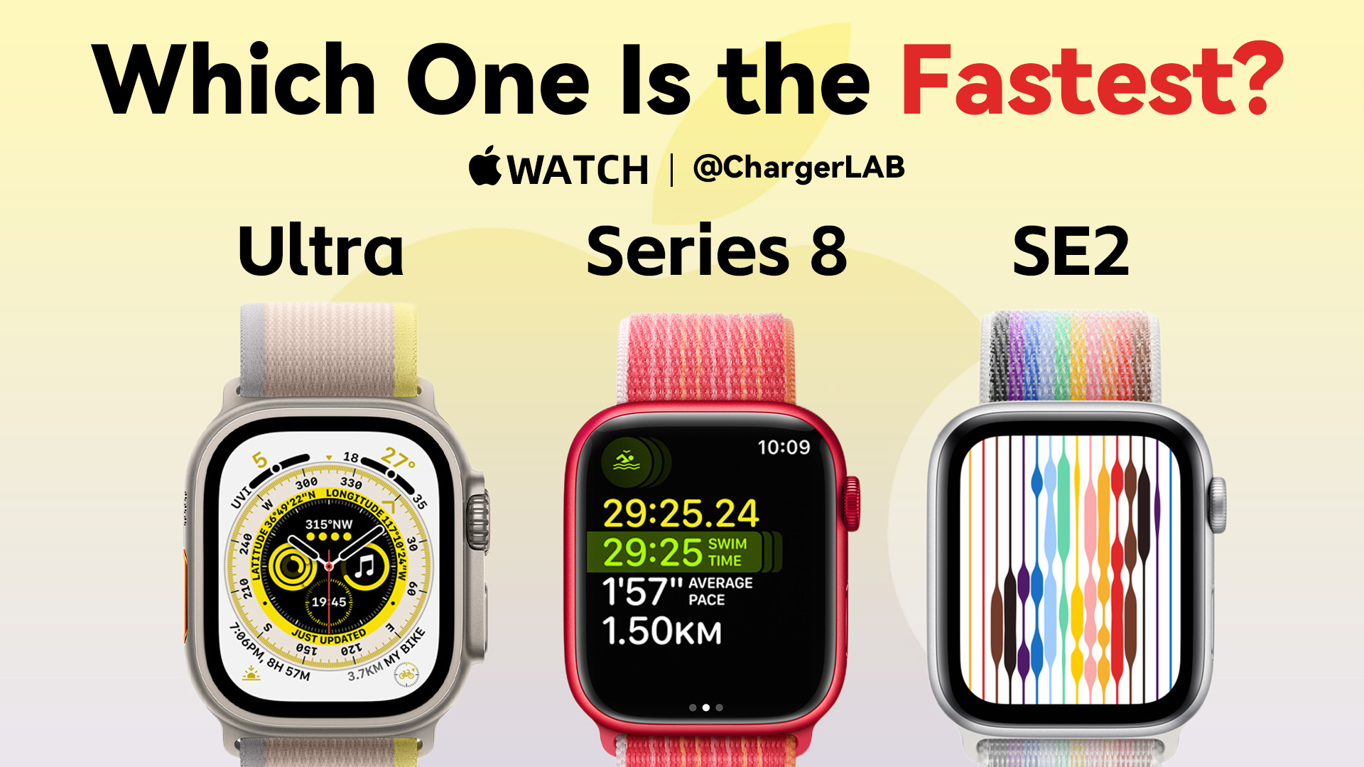 apple watch ultra vs series 10 vs se