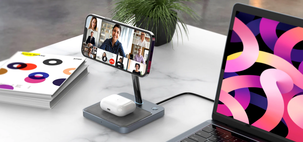 Active Cooling System | ZIKE Launched MagSafe Certified 2-In-1 Wireless Charging Stand-Chargerlab
