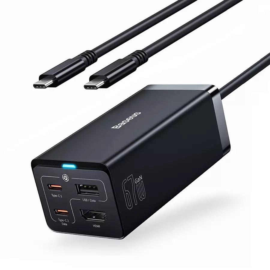 HDMI Port | Baseus launched 67W GaN5 Desktop Charger-Chargerlab