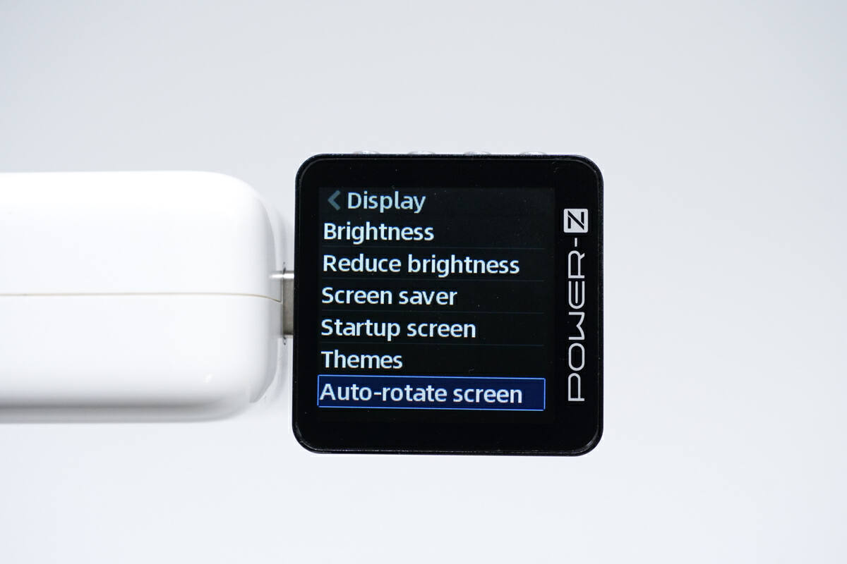 Auto-Rotation | The New Update of POWER-Z KM003C-Chargerlab