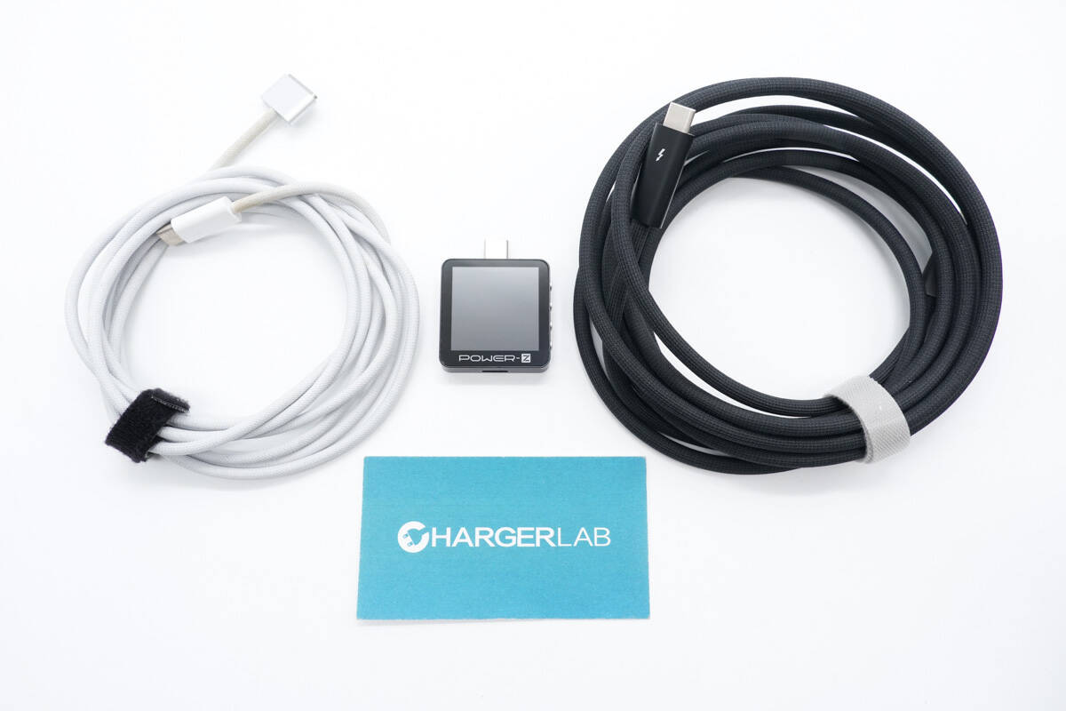 E-Marker Test for High-End Thunderbolt 4 and Magsafe 3 Cables | The New Update of POWER-Z KM003C-Chargerlab