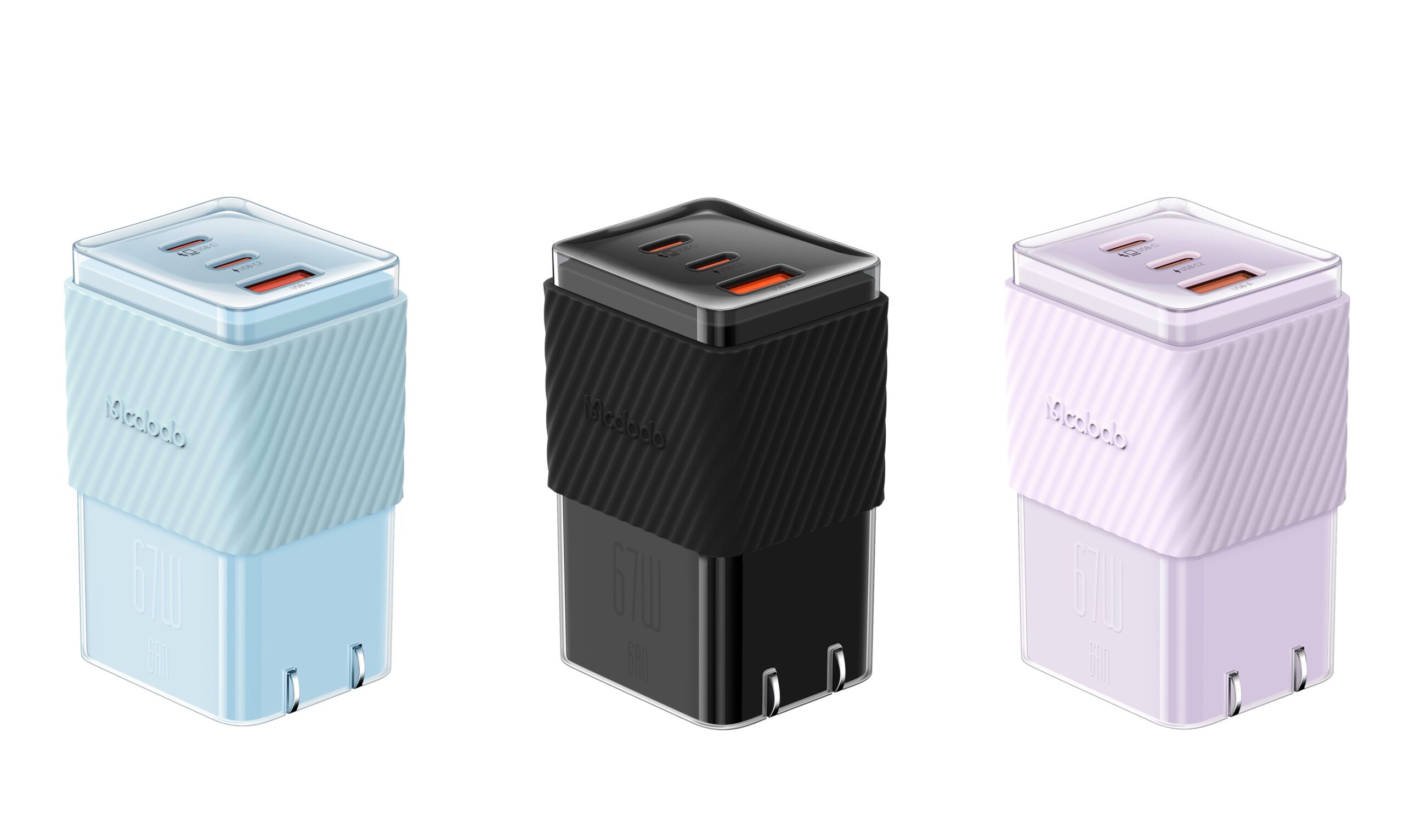 Mcdodo Launched 67W Crystal Series GaN Charger-Chargerlab