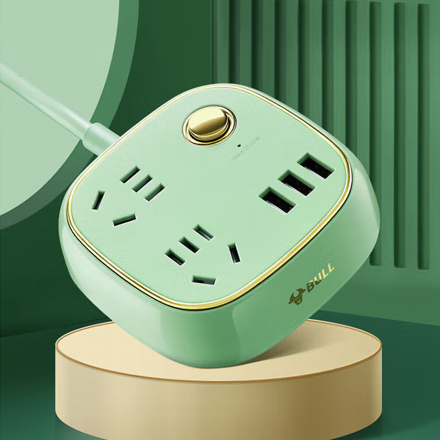 Classic Design | Bull Launched Retro Power Strip-Chargerlab