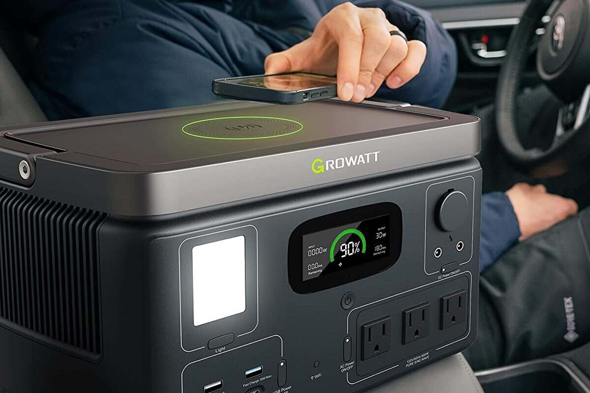 GROWATT Released the VITA 550 Portable Power Station on Amazon US-Chargerlab