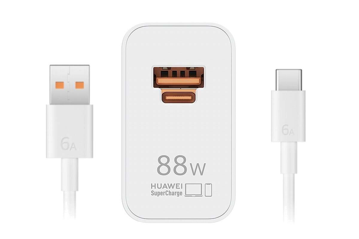 Fusion Port Design | Huawei Launched 88W 2-in-1 Charger-Chargerlab