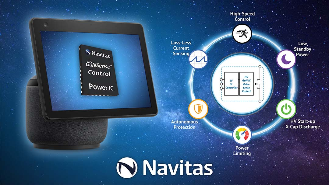 Navitas Takes GaN Integration to Next Level with GaNSense Control-Chargerlab