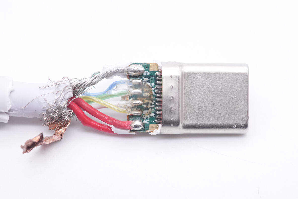 Teardown of Baseus 240W USB-C Cable-Chargerlab
