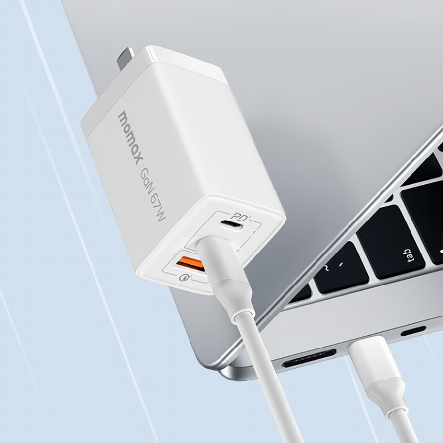 MOMAX Launched 67W 3-Port GaN Charger-Chargerlab