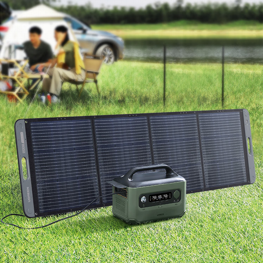 UGREEN 200W Portable Solar Panel: The Reliable Power Source for Outdoor Adventures-Chargerlab