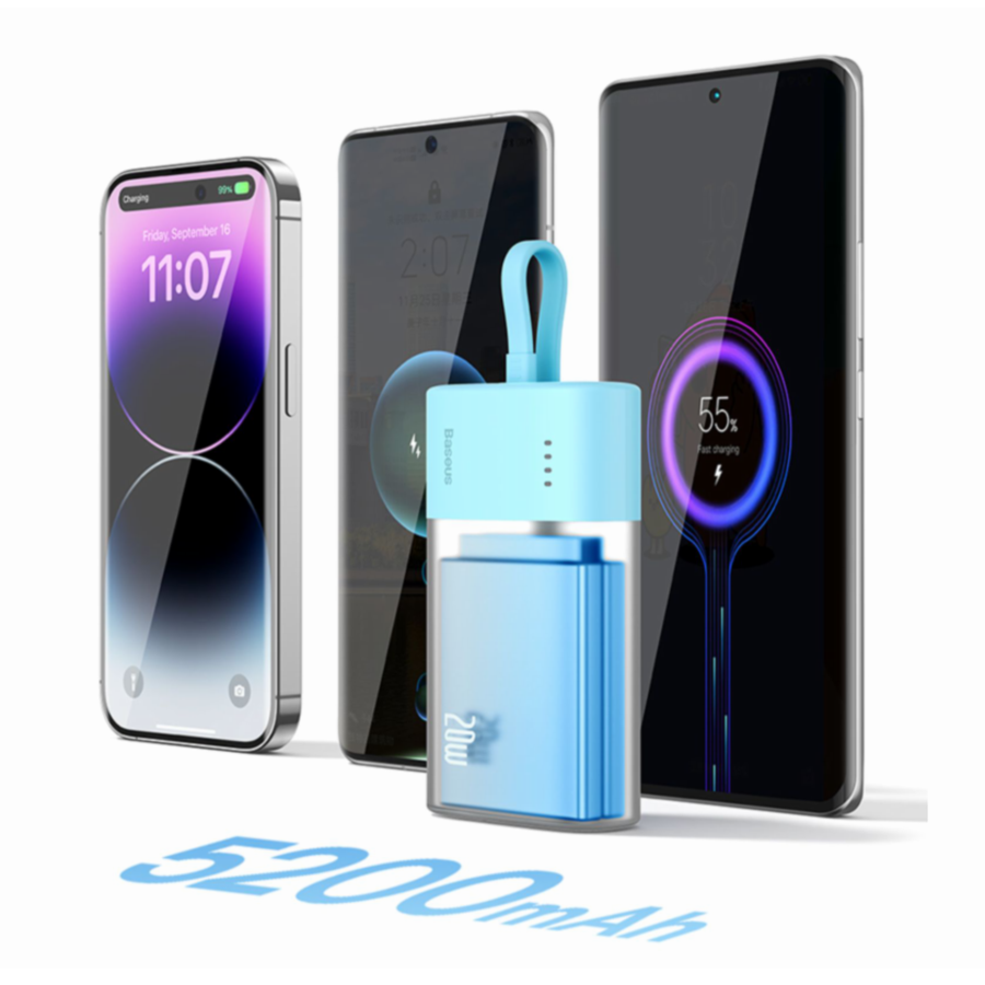 Baseus Launched 20W Popsicle Fast Charging Power Bank-Chargerlab