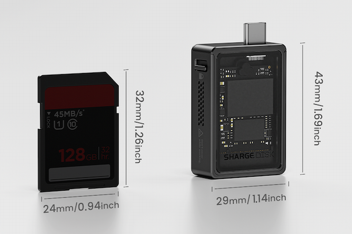 Compact & Portable | Introducing the SHARGE Disk Enclosure-Chargerlab