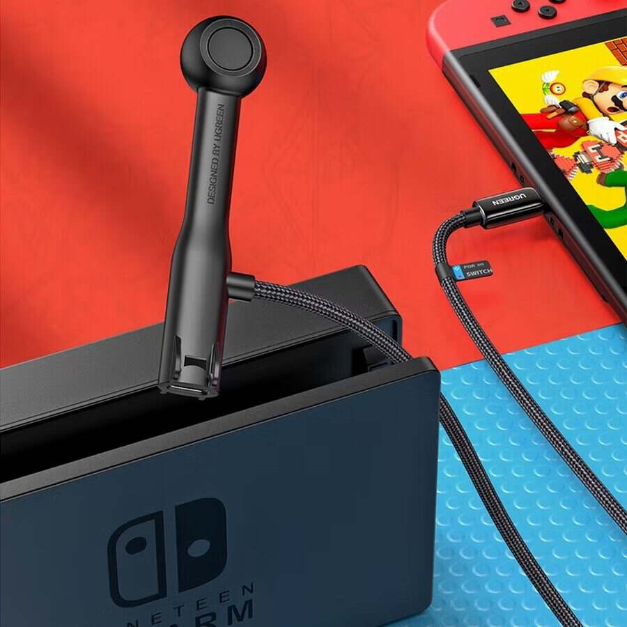 Gaming Hot, Console Cool  Introducing the UGREEN USB-C Extension Cable for  Nintendo Switch - Chargerlab