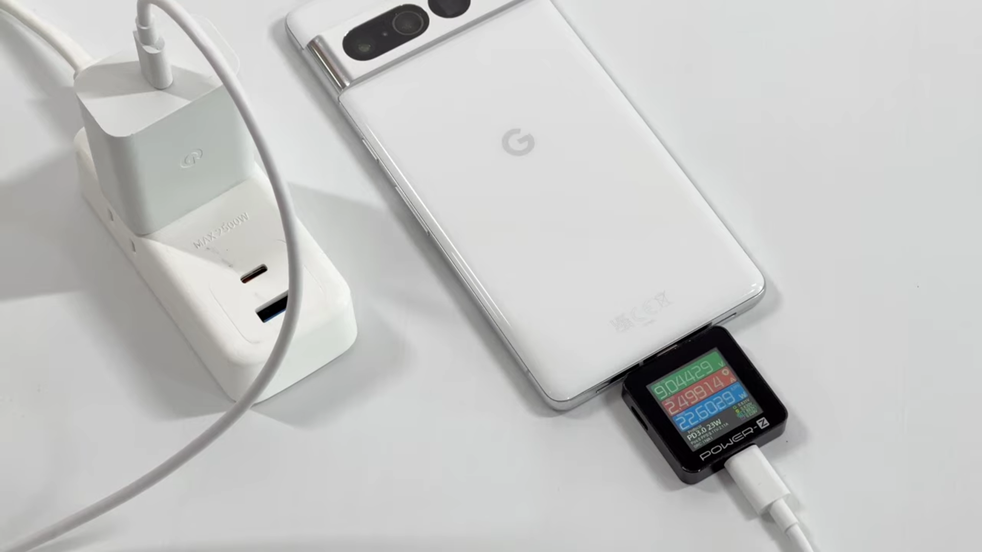 5000mAh Battery & 23W Charging | Charging Review of Google Pixel 7 Pro-Chargerlab