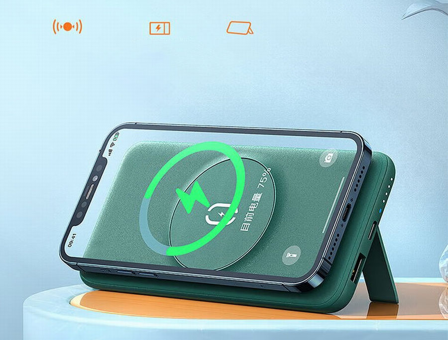 Stay Powered and Hands-Free | Mcdodo Magnetic Power Bank with Phone Stand-Chargerlab