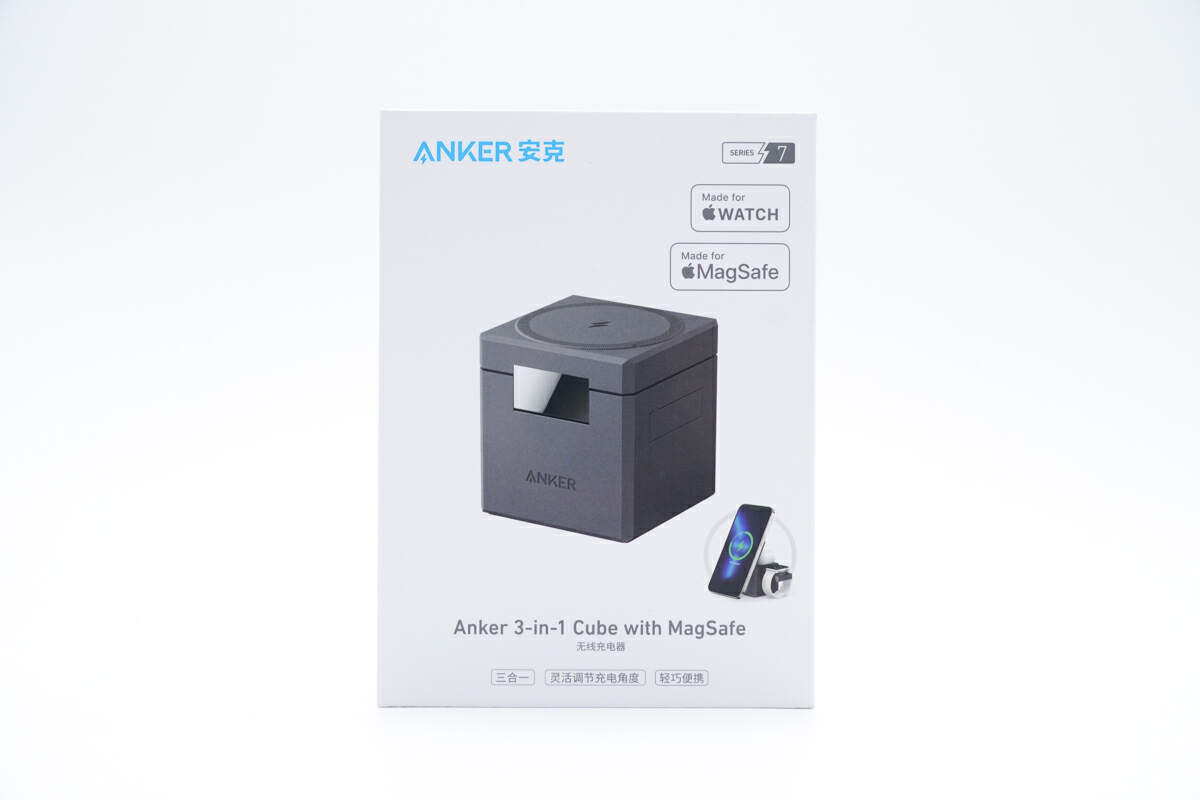 Anker 3-in-1 Cube with MagSafe - Apple