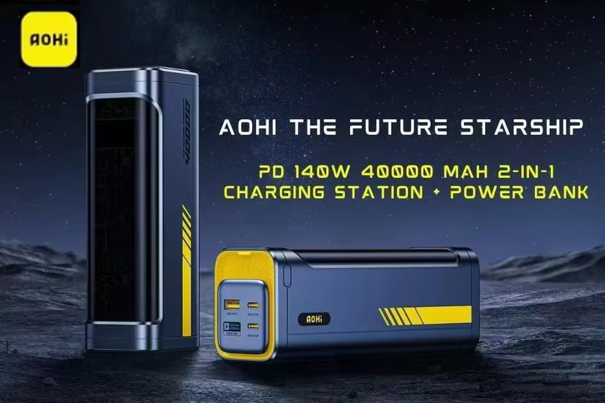 AOHi STARSHIP PD3.1: The Ultimate Power Bank with 40000mAh Capacity-Chargerlab