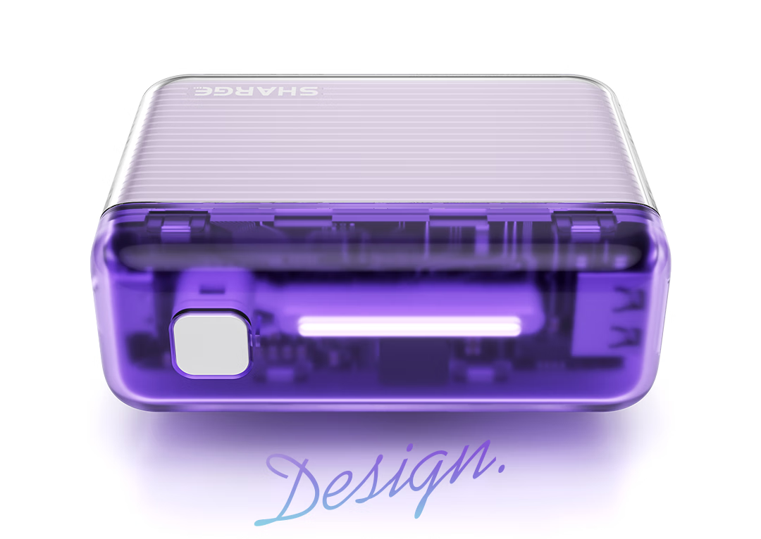 Pretty in Pink: Charge in Style with the SHARGE Pink Travel Power Bank Gift Box-Chargerlab