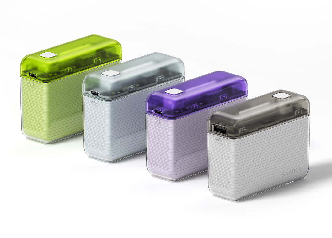 Pretty in Pink: Charge in Style with the SHARGE Pink Travel Power Bank Gift Box-Chargerlab