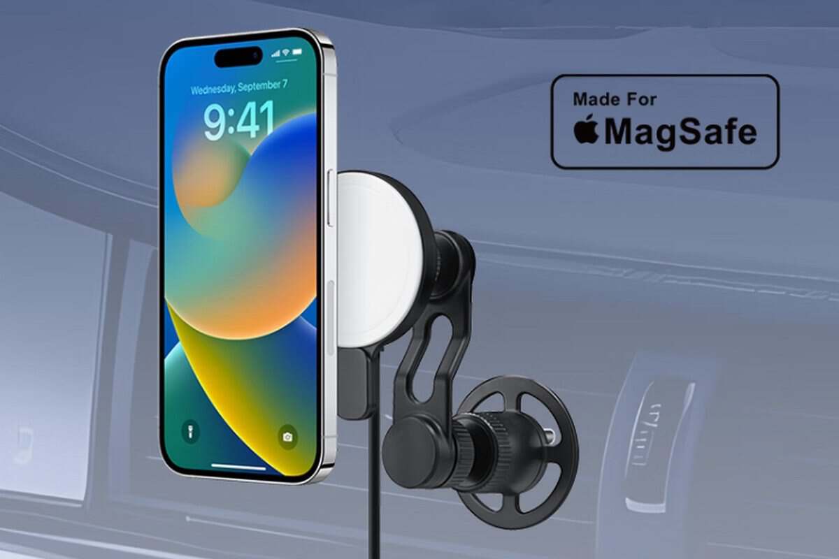 Stay Powered Up in Your Car: The Mophie Magnetic Vent Mount with MagSafe-Chargerlab