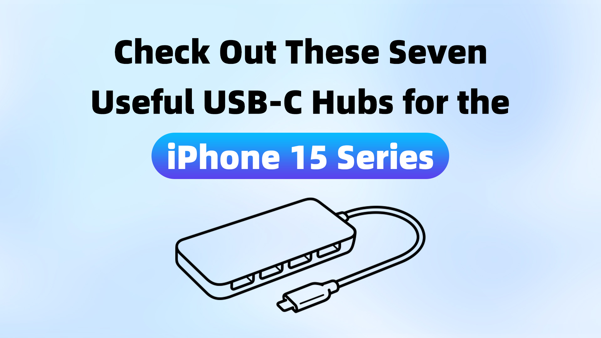 5 Unique Ways to Fully Utilize USB-C on the iPhone 15, by The Useful Tech, Mac O'Clock