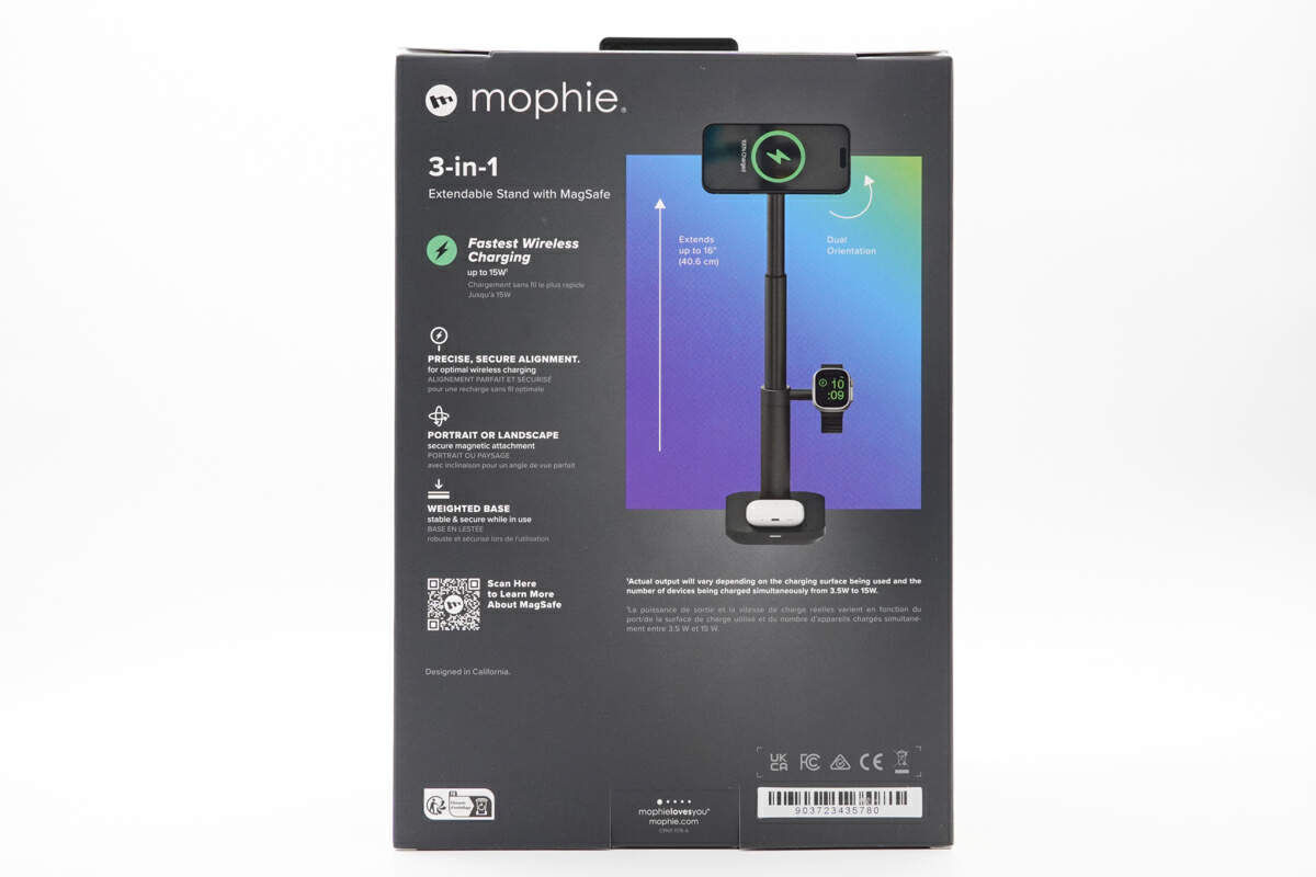 Charging Review of Mophie 3-in-1 MagSafe Wireless Charging Stand-Chargerlab