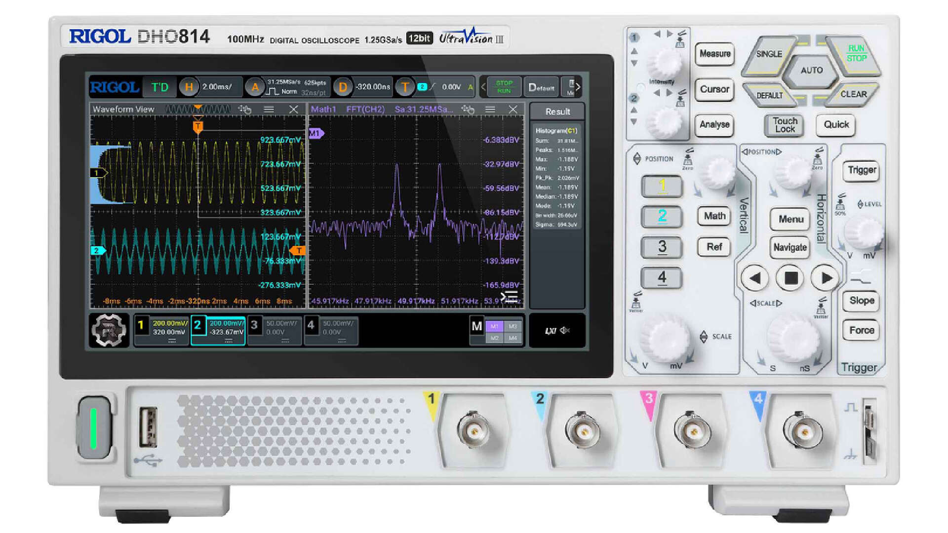 RIGOL Launched USB-C DHO900/800 Series Digital Oscilloscope-Chargerlab