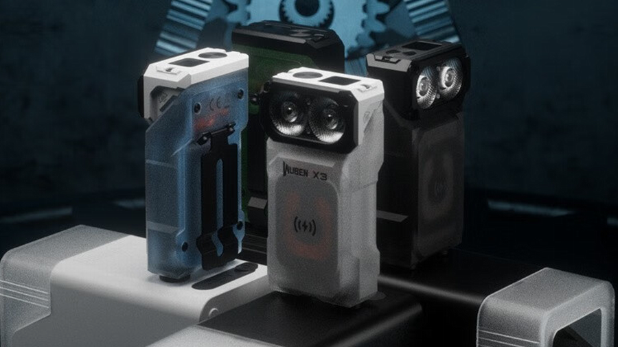 USB-C & Wireless Charging  Wuben Launched X3 Owl EDC Flashlight -  Chargerlab
