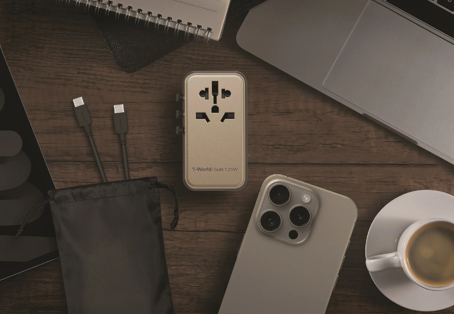 MOMAX's Titanium Lineup: Perfect Companions for iPhone 15 Pro-Chargerlab