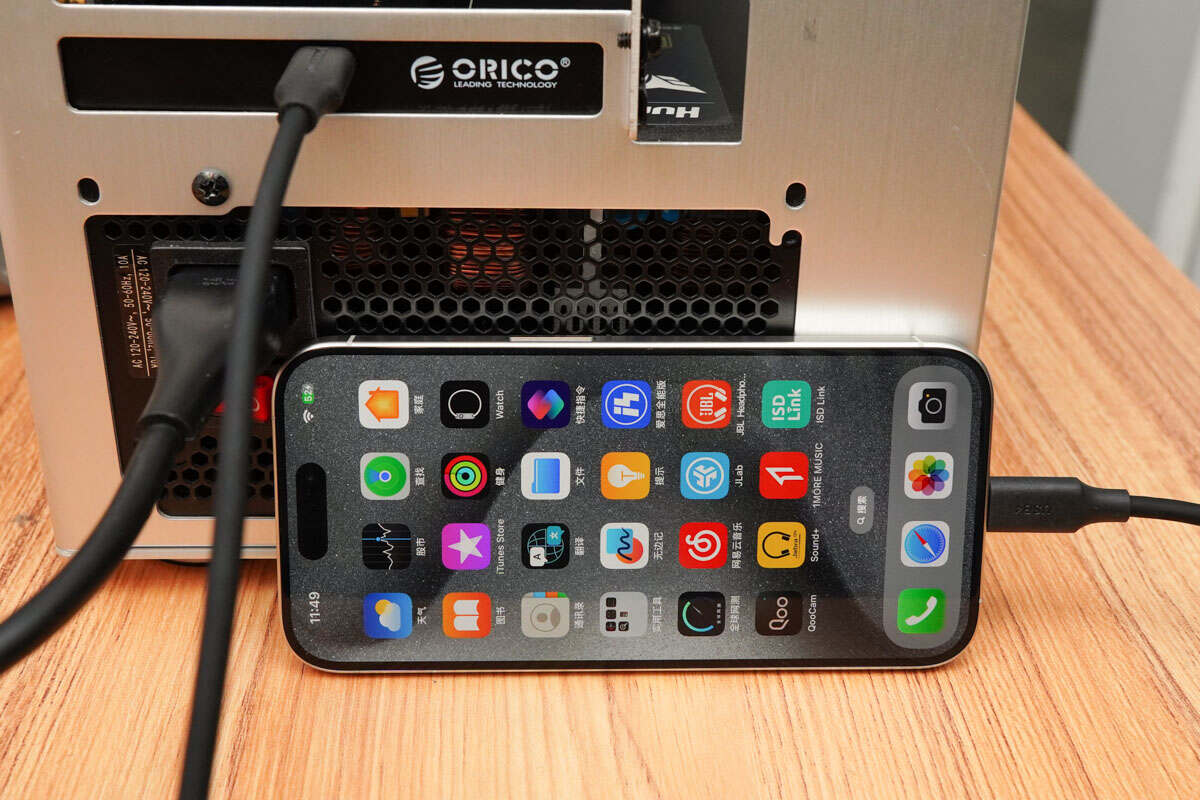 Here's How to Enable 10Gbps Wired Transfer Speed for Older PCs with the iPhone 15 Pro-Chargerlab