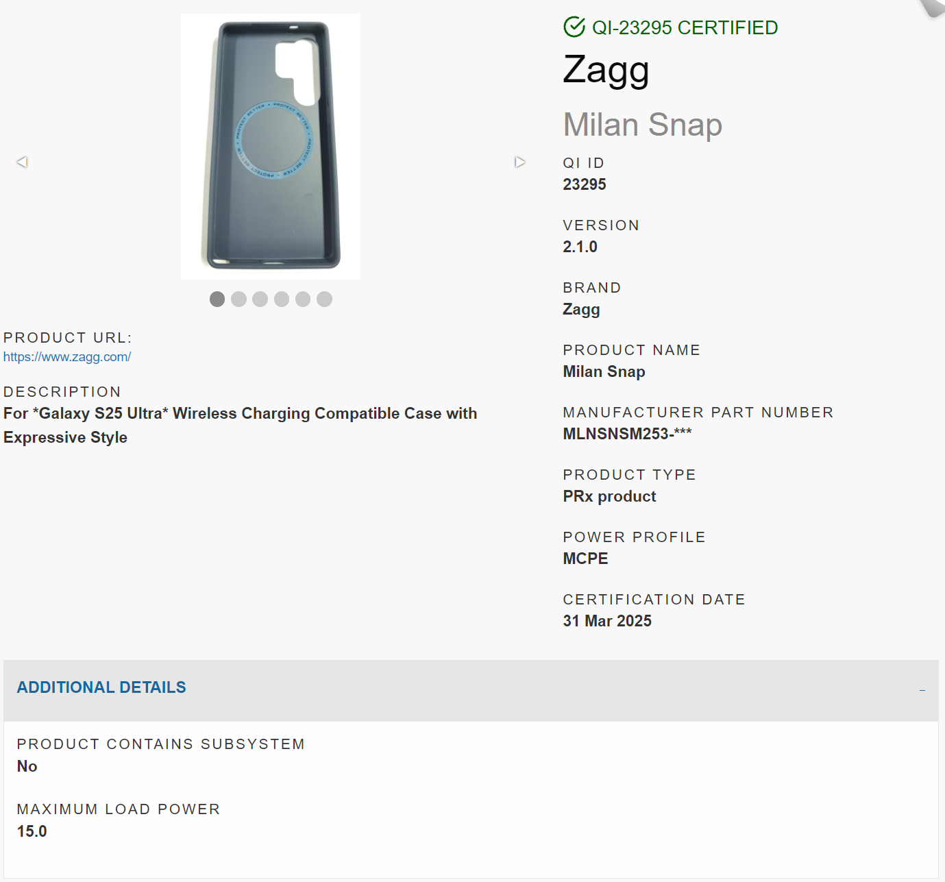 Zagg Launches 13 Qi2-Certified Wireless Charging Phone Cases for Samsung S25 Series-Chargerlab