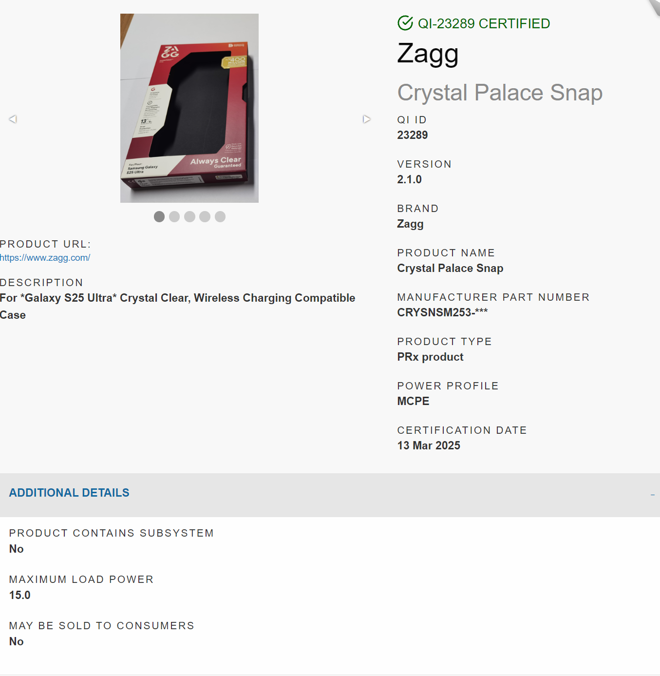 Zagg Launches 13 Qi2-Certified Wireless Charging Phone Cases for Samsung S25 Series-Chargerlab