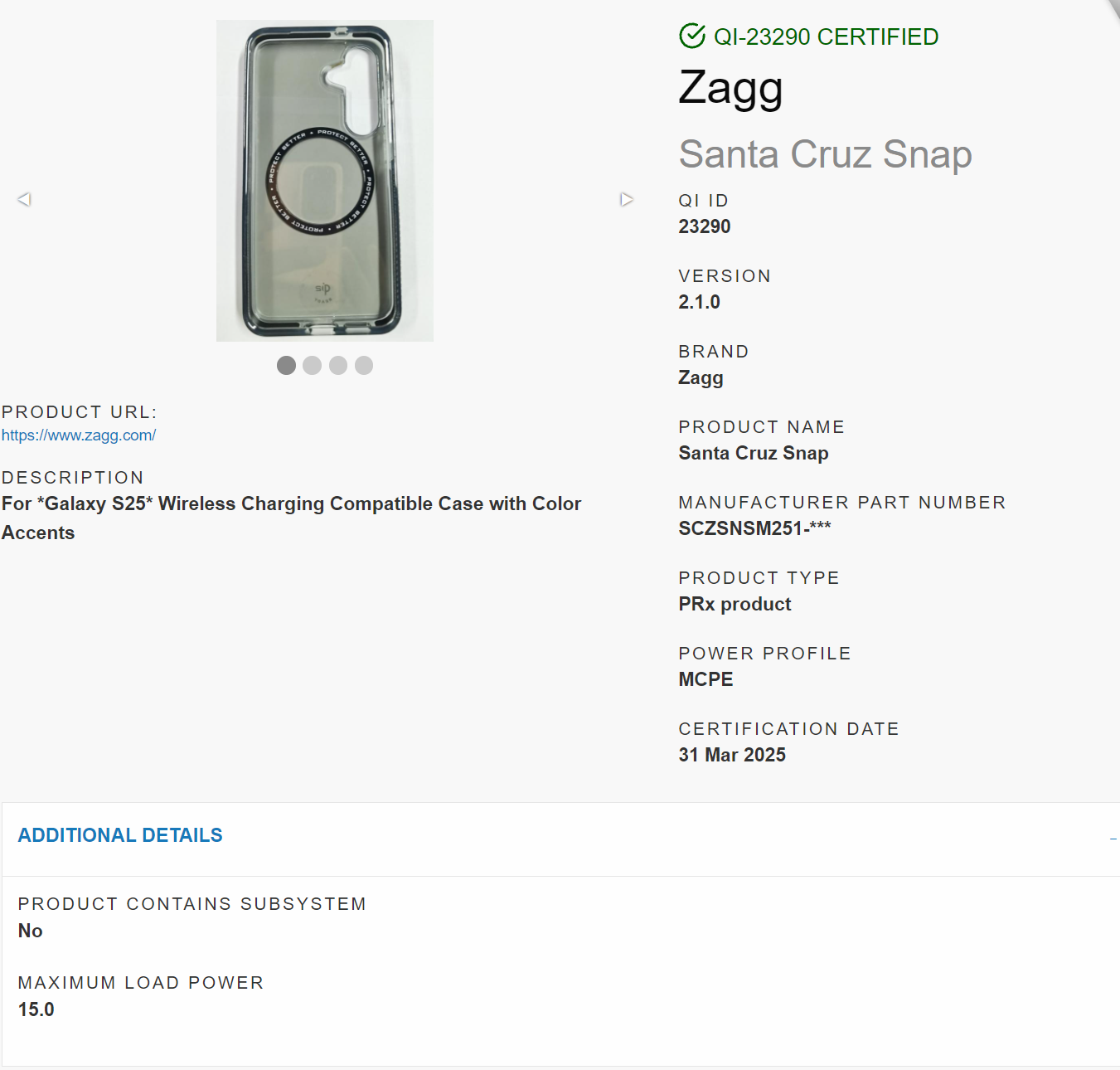 Zagg Launches 13 Qi2-Certified Wireless Charging Phone Cases for Samsung S25 Series-Chargerlab