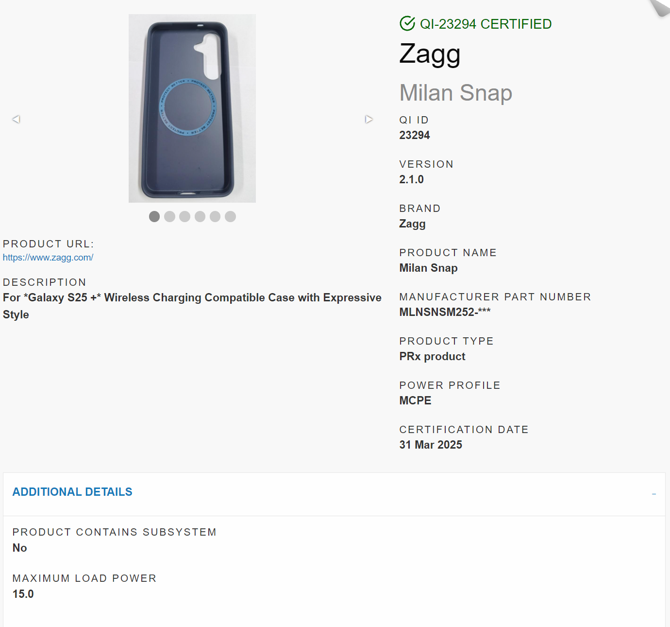 Zagg Launches 13 Qi2-Certified Wireless Charging Phone Cases for Samsung S25 Series-Chargerlab