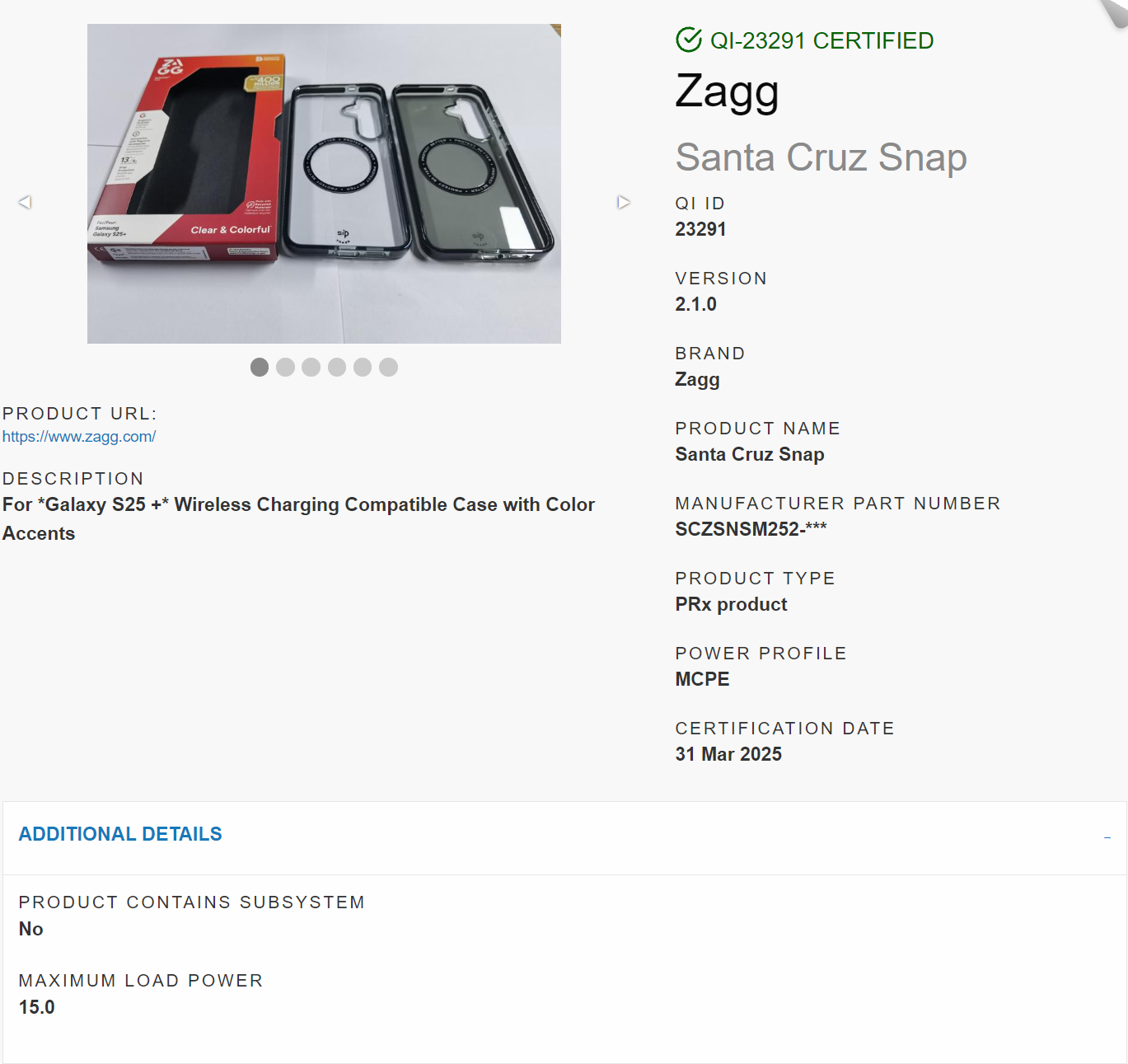Zagg Launches 13 Qi2-Certified Wireless Charging Phone Cases for Samsung S25 Series-Chargerlab