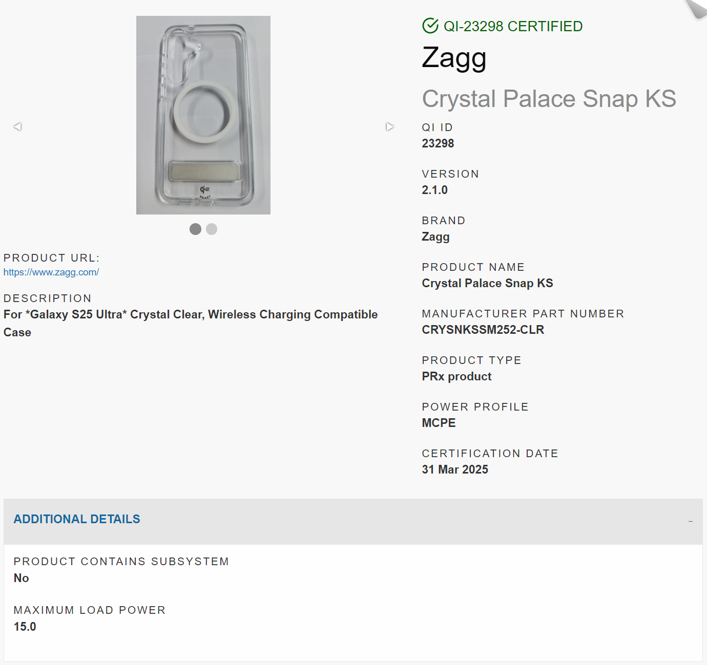 Zagg Launches 13 Qi2-Certified Wireless Charging Phone Cases for Samsung S25 Series-Chargerlab